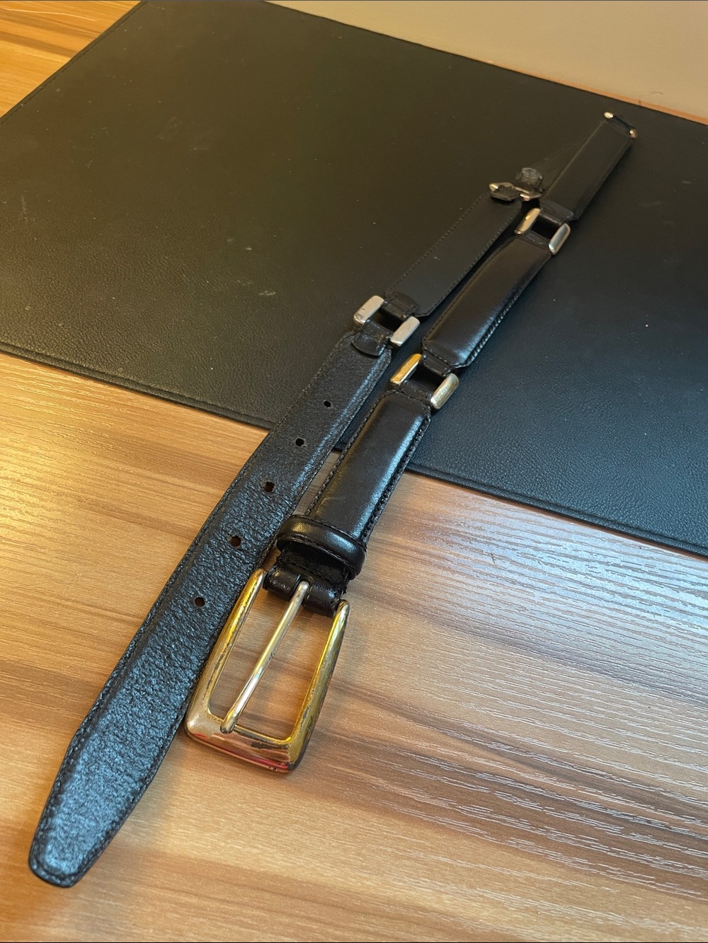 Vintage Leather Fossil Belt